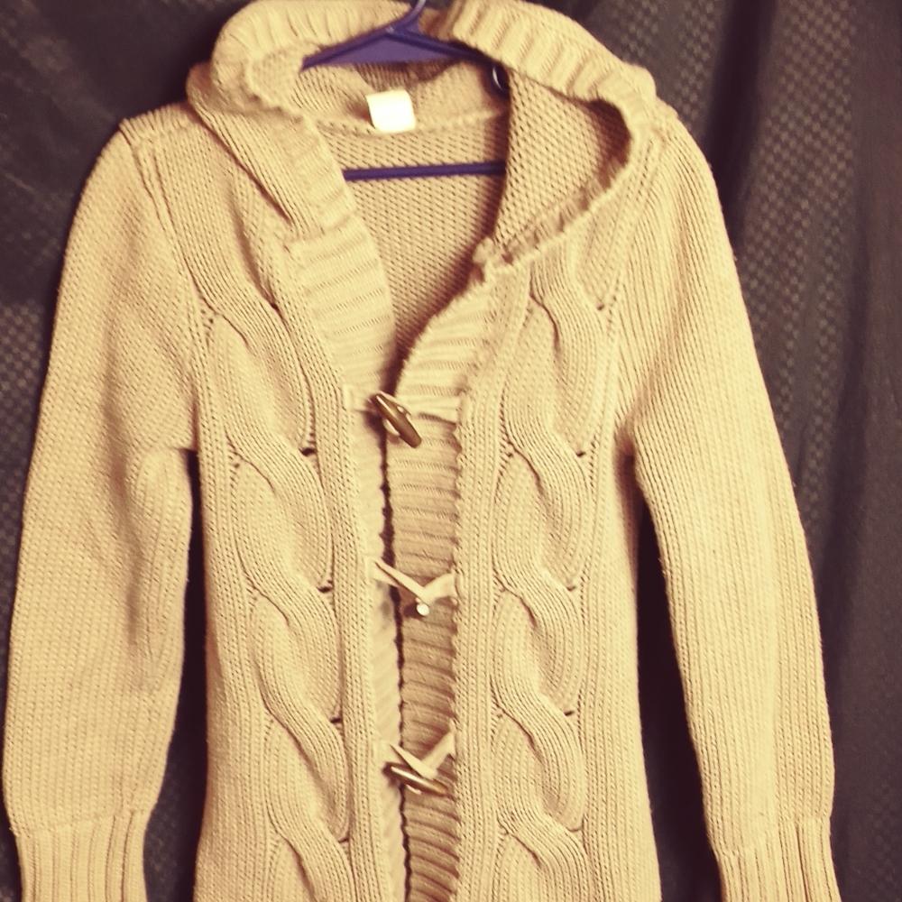 Brown Girls Size 6 Sweater